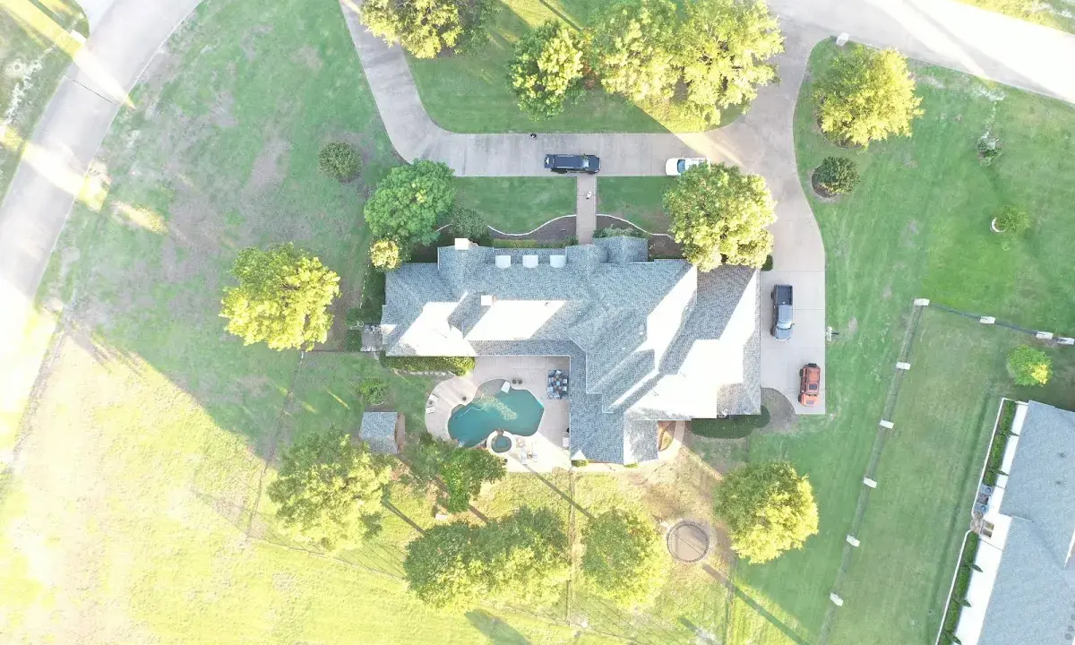 New shingle roof installation on a home in Friendly